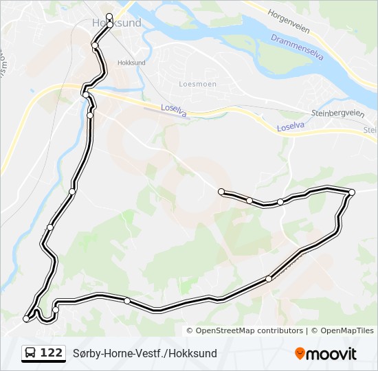 Bus 122 Route Map 122 Route: Schedules, Stops & Maps - Busland (Updated)