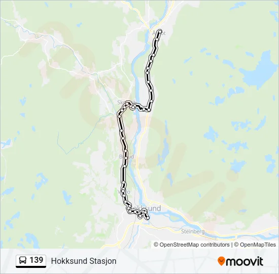 139 Bus Line Map