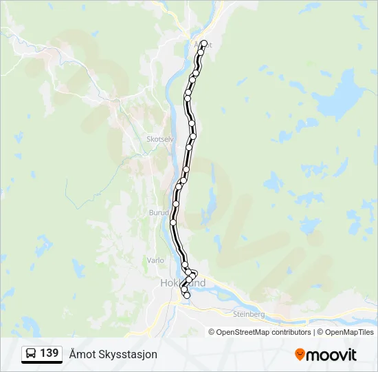 139 Bus Line Map