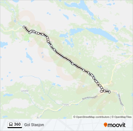 360 Bus Line Map