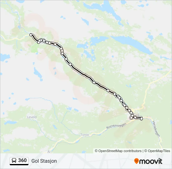 360 Bus Line Map