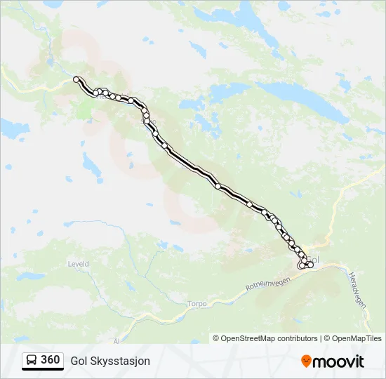360 Bus Line Map