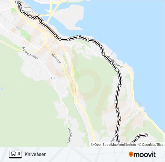 4 Bus Line Map