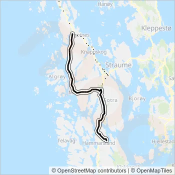 475 Bus Line Map