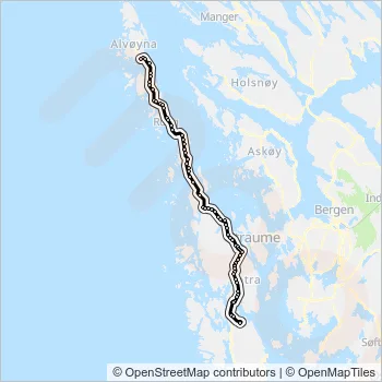 475 Bus Line Map
