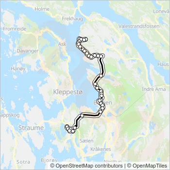 3 Bus Line Map