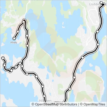 42 Bus Line Map