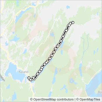74 Bus Line Map