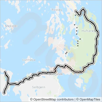 530 Bus Line Map