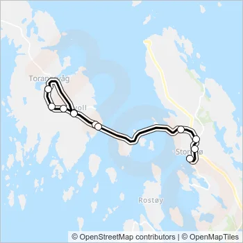 532 Bus Line Map