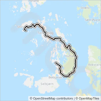 532 Bus Line Map