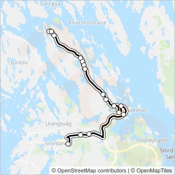 559 Bus Line Map