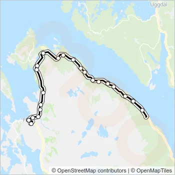 680 Bus Line Map