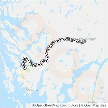 950 Bus Line Map