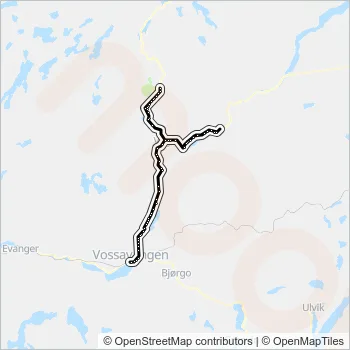 950 Bus Line Map