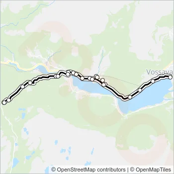 952 Bus Line Map