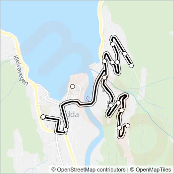 994 Bus Line Map