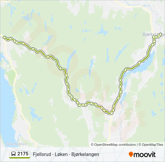 2175 Bus Line Map