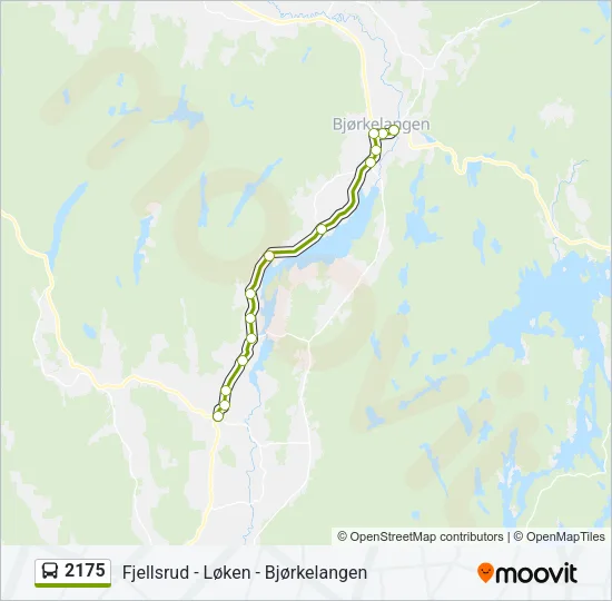 2175 Bus Line Map