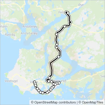 256 Bus Line Map