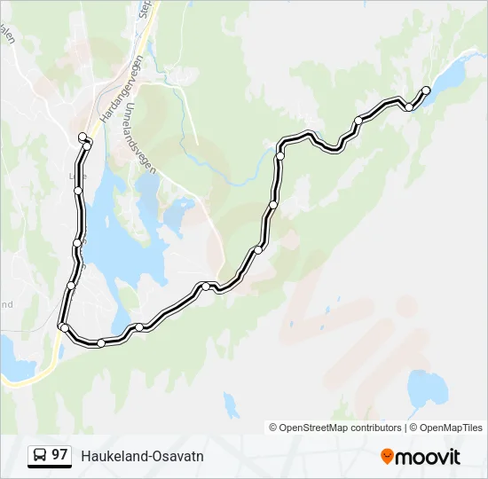 97 Bus Line Map