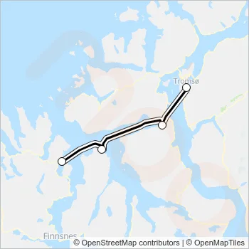 4 Ferry Line Map