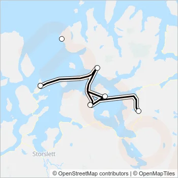 9 Ferry Line Map