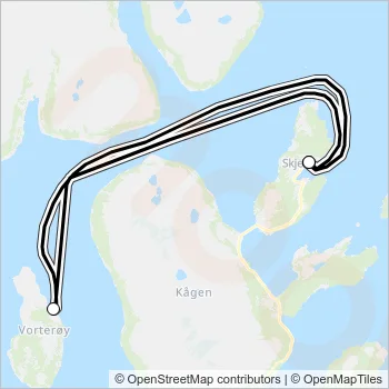 9 Ferry Line Map