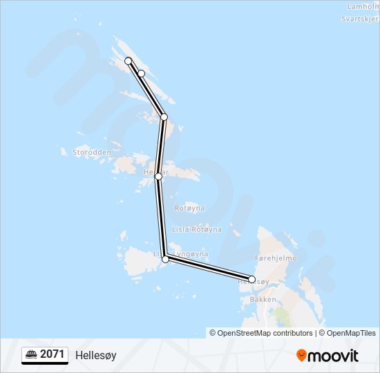 2071 ferry Line Map