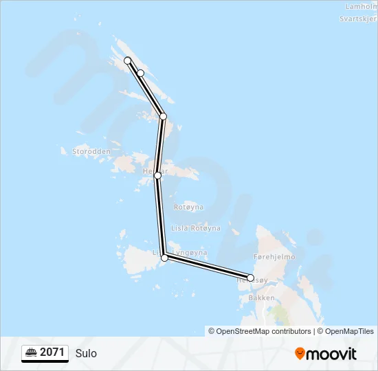 2071 Ferry Line Map