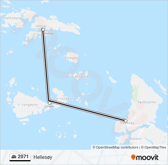 2071 Ferry Line Map