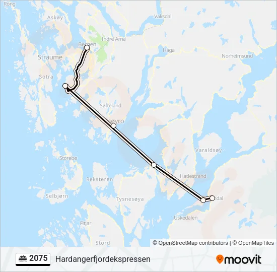 2075 Ferry Line Map