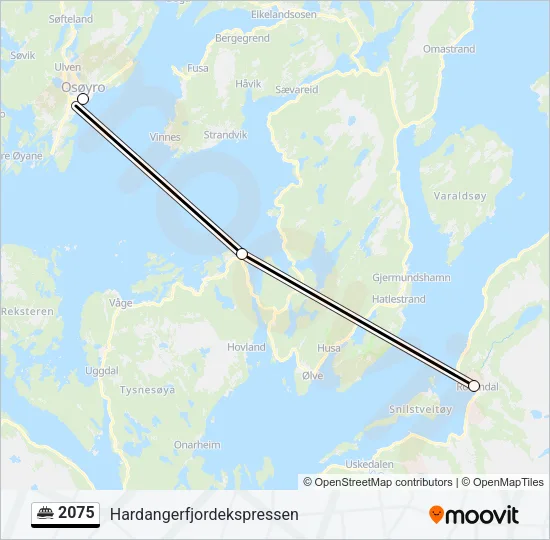 2075 Ferry Line Map