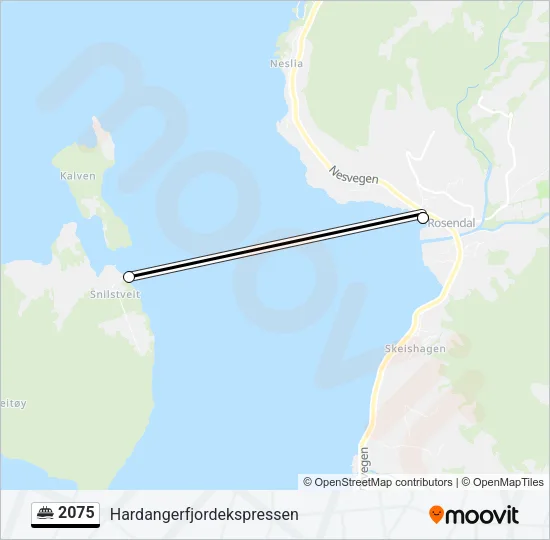 2075 Ferry Line Map