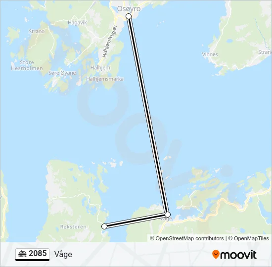 2085 Ferry Line Map