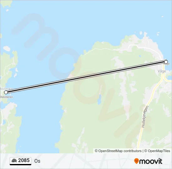 2085 Ferry Line Map