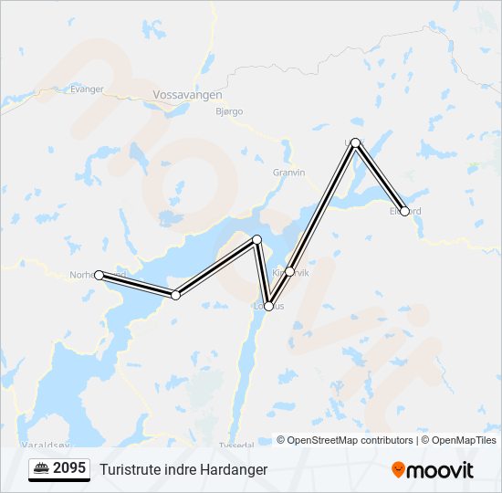 2095 ferry Line Map