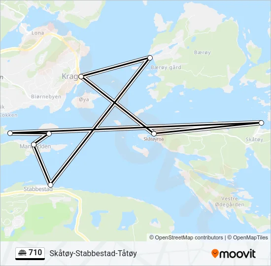710 Ferry Line Map