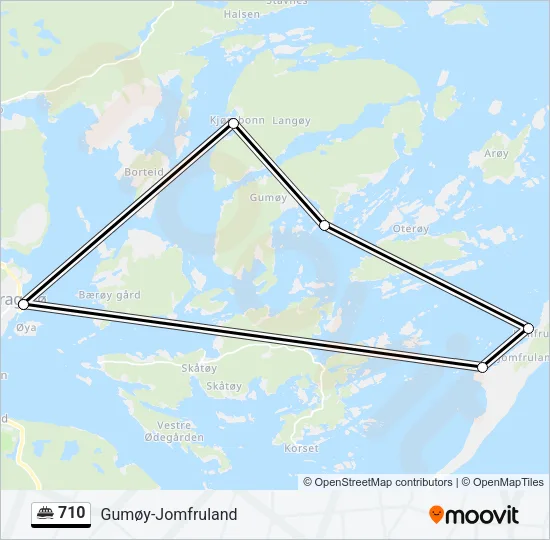 710 Ferry Line Map