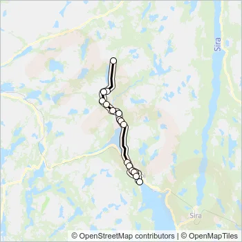 99 Bus Line Map