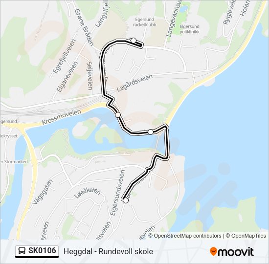 SK0106 Bus Line Map