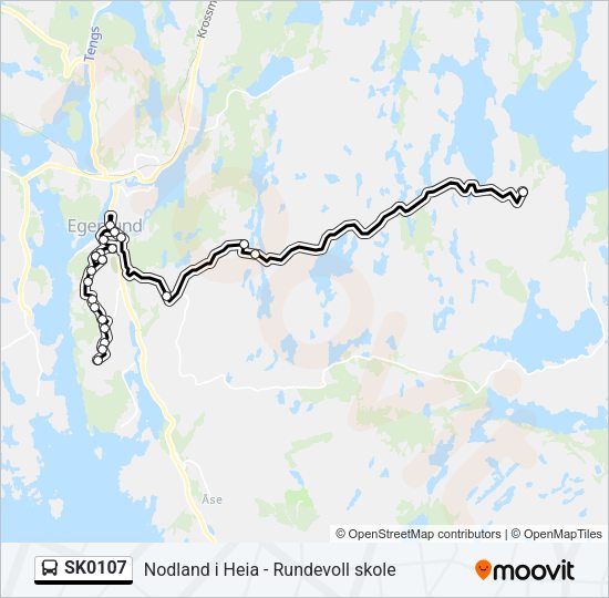SK0107 Bus Line Map