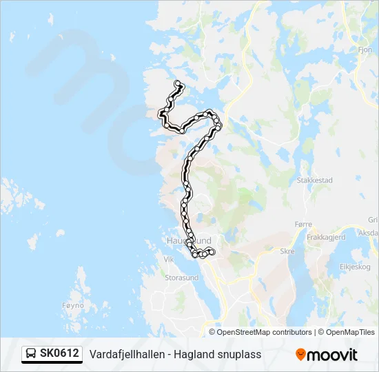 SK0612 Bus Line Map