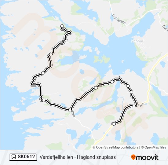 SK0612 bus Line Map