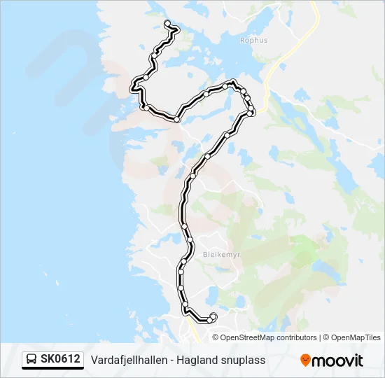 SK0612 Bus Line Map