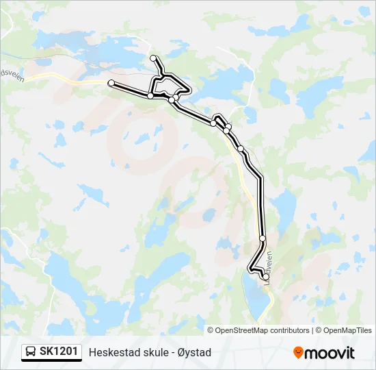 SK1201 Bus Line Map