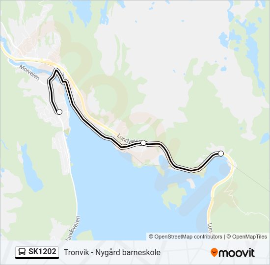 SK1202 bus Line Map