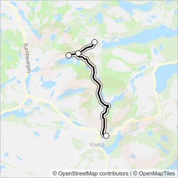 SK1403 Bus Line Map