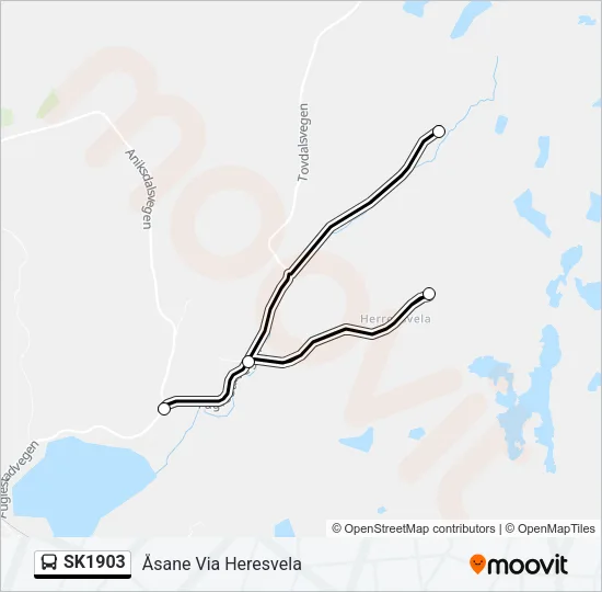 SK1903 Bus Line Map