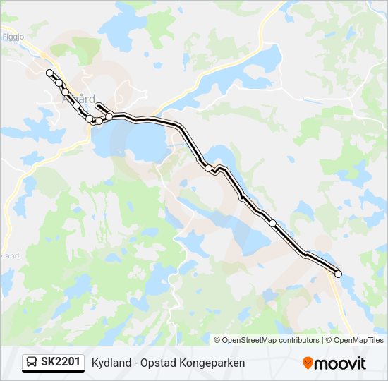 SK2201 Bus Line Map